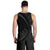 Hawaii Turtle Polynesian Men's Tank Top - Circle Style - Gray AH - Polynesian Pride