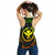 Polynesian Hawaii Women's Racerback Tank - Reggae Tribal Wave - Polynesian Pride