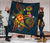 American Samoa Polynesian Premium Quilt - Legend of American Samoa (Blue) - Polynesian Pride
