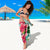 Hawaii Sarong - Hawaii Turtles With Plumeria Classic Sarong - Polynesian Pride