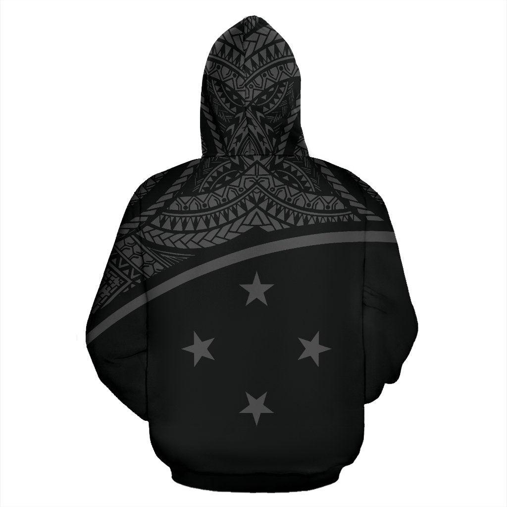 Chuuk All Over Zip up Hoodie Micronesia Curve Style - Polynesian Pride