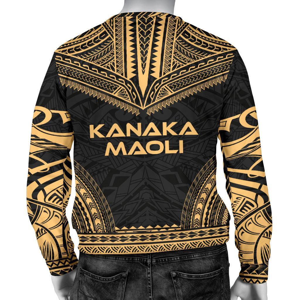 Kanaka Maoli Sweater - Polynesian Chief Gold Version - Polynesian Pride