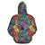 Polynesia All Over Hoodie Palm Leaves Neon Color - Polynesian Pride