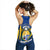 Nauru Polynesian Racerback Tank (Women) - Nauru Spirit (Blue) - Polynesian Pride