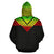 Saipan All Over Hoodie Reggae Color Version - Polynesian Pride