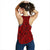 Polynesian Kakau Turtle Red Women's Racerback Tank Top - Polynesian Pride