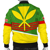 Polynesian Hawaii Bomber Jacket (Men) - Hawaiian Kanaka Maoli - Polynesian Pride