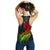 Polynesian Hawaii Women Racerback Tank - Kanaka Maoli Girl Hair Plumeria - Polynesian Pride