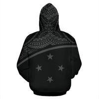 Yap All Over Hoodie Micronesia Curve Style - Polynesian Pride