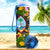 Guam Hydro Tracking Bottle - Seal Spiral Polynesian Patterns - Polynesian Pride