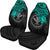 Hawaii Polynesian Car Seat Covers - Kanaka Maoli Turquoise Turtle Hibiscus - Polynesian Pride