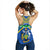 Solomon Islands Women Racerback Tank Simple Coat Of Arms Rugby - Polynesian Pride