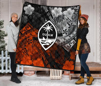 Guam Polynesian Premium Quilt - Vintage Polynesian - Polynesian Pride