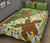 Hawaii Turtle Plumeria Quilt Bed Set - Green Style - Polynesian Pride