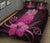 Hawaii Polynesian Pineapple Hibiscus Quilt Bed Set - Zela Style Pink - Polynesian Pride