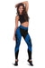 Hawaii Turtle Polynesian Blue Leggings - Diamond Style - Polynesian Pride