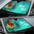 Cook Islands Auto Sun Shade - Tropical Flowers Style - Polynesian Pride