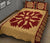 Hawaiian Quilt Pattern Palm Tree Wings Quilt Bed Set - Polynesian Pride