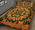 Hawaii Turtle Pattern New Orange Quilt Bed Set - Skin Style - AH - Polynesian Pride