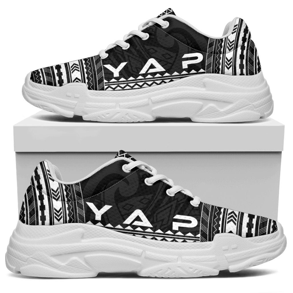 Yap Chunky Sneakers - Polynesian Chief Black Version - Polynesian Pride
