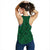Polynesian Kakau Turtle Green Women's Racerback Tank Top - Polynesian Pride