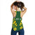 Society Islands Women Racerback Tank - Polynesian Tattoo Flag - Polynesian Pride