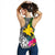 Papua New Guinea Women Racerback Tank - Turtle Plumeria Banana Leaf - Polynesian Pride