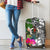 Vanuatu Luggage Covers White - Turtle Plumeria Banana Leaf - Polynesian Pride