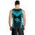 Hawaii Kanaka Polynesian Men's Tank Top Active Blue - Polynesian Pride