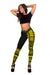 Hawaii Polynesian Leggings Yellow - Fashion - Polynesian Pride