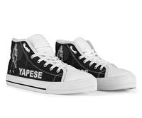 Yap Polynesian High Top Shoes - Micronesia Yapese Warrior - Polynesian Pride