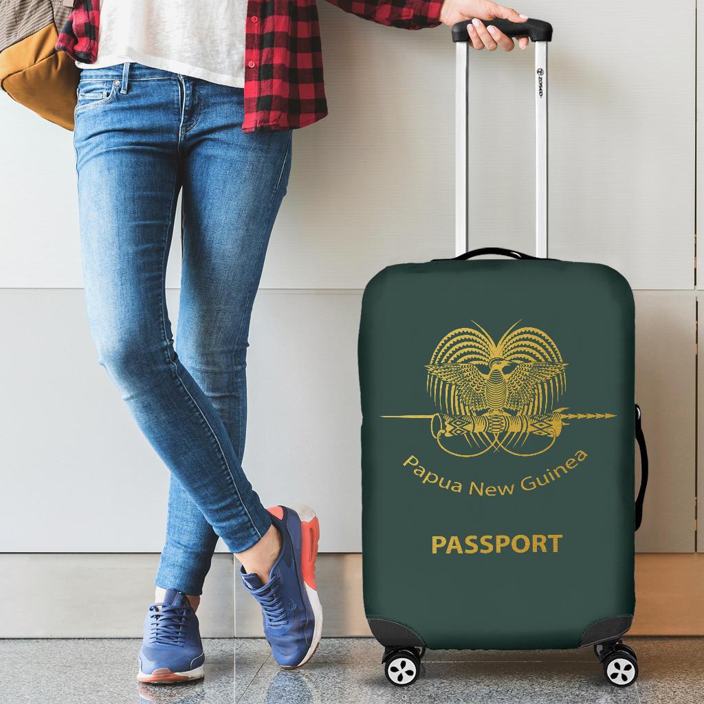 Papua New Guinea Passport Luggage Cover - Polynesian Pride