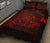 Rays Hawaii Map Polynesian Quilt Bed Set - Red - Polynesian Pride