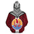 Tahiti Zipper Hoodie Tahiti Flag Polynesian Tattoo - Polynesian Pride