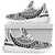 American Samoa Polynesian Tattoo Mesh Knit Sneakers White - Polynesian Pride