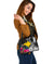 Papua New Guinea Shoulder Handbag - Turtle Plumeria Banana Leaf - Polynesian Pride