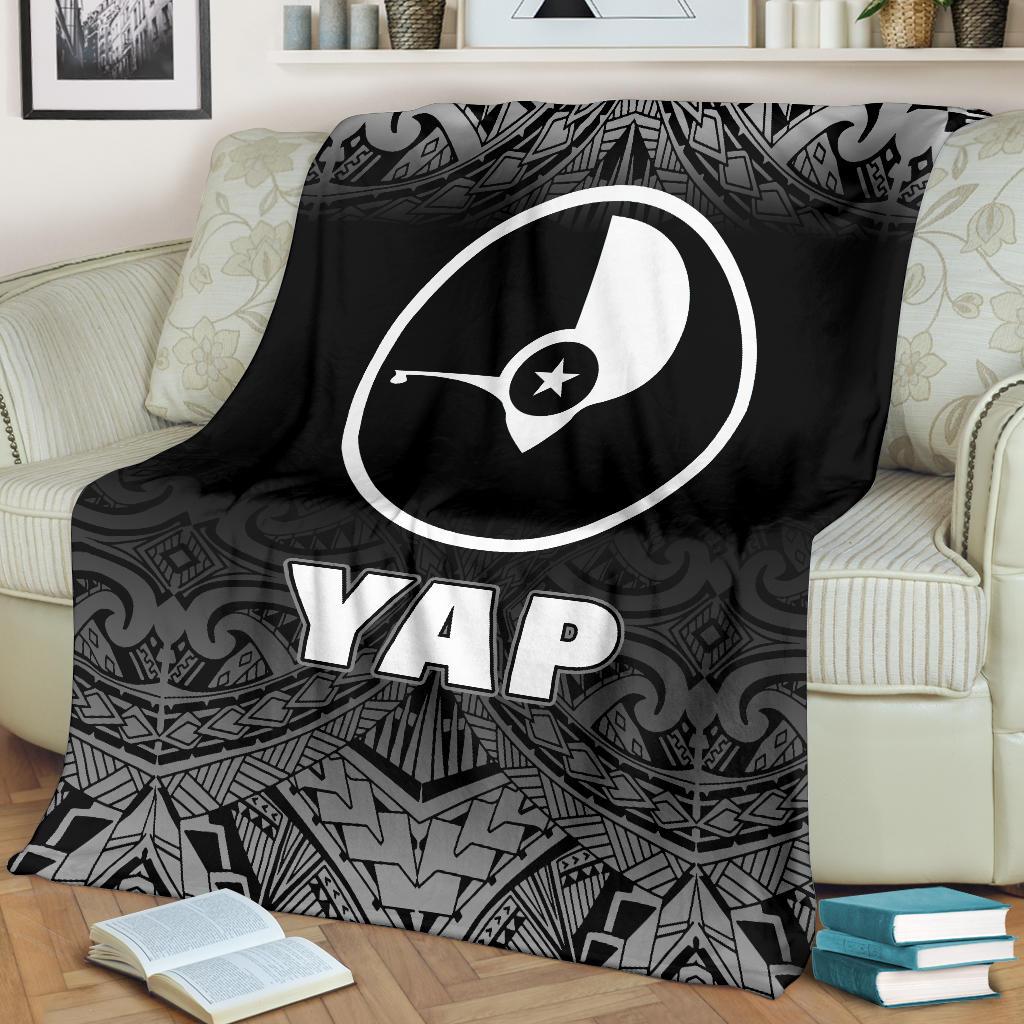 Yap Premium Blanket - Black Fog Style - Polynesian Pride