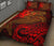 Pohnpei Quilt Bed Set - Red Shark Polynesian Tattoo - Polynesian Pride