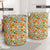 Tropical Flowers Hibiscus Pink Yellow Hawaii Laundry Basket - Polynesian Pride