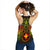 Polynesian Hawaii Women's Racerback Tank - Reggae Turtle Manta Ray - Polynesian Pride