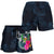 Pohnpei Micronesia Women's Shorts - Tropical Flower - Polynesian Pride