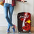 Papua New Guinea Polynesian Custom Personalised Luggage Covers - Coat Of Arm With Hibiscus - Polynesian Pride