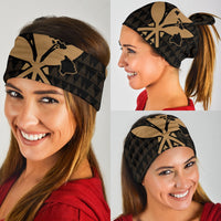 Hawaii Kanaka Map Kakau Bandana 3 - Pack - Gold - Polynesian Pride