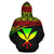 Hawaii All Over Custom Zip up Hoodie Polynesian Reggae Curve - Polynesian Pride
