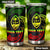 Guam Polynesian Custom Personalised Tumbler - Reggae Tribal Wave One Style 20oz Large Reggae - Polynesian Pride