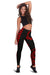 Red Polynesian Tribal Women's Leggings - Polynesian Pride