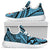 Fiji Polynesian Tattoo Mesh Knit Sneakers Blue - Polynesian Pride