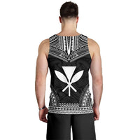 Kanaka Maoli Men's Tank Top - Polynesian Chief Black Version - Polynesian Pride