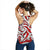 Polynesian Maori Ethnic Ornament Red Women's Racerback Tank Top - Polynesian Pride