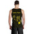 Hawaii Kakau Polynesian Three Turtles Map Personalized Men's Tank Top - Yellow - Polynesian Pride